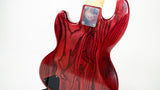 Wombat JS5 30 Short Scale Dark Red Brushed Satin Nitro Northern Ash
