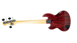Wombat JS5 30 Short Scale Dark Red Brushed Satin Nitro Northern Ash